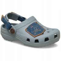 Crocs Dziecięce Buty Chodaki Klapki Classic Denim Backstrap Clog 25-26