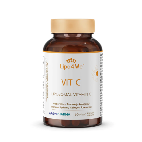 Aronpharma Lipo4Me Vit. C Liposomalna Witamina C 60 kapsułek na Arena.pl