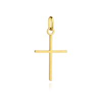 złoty prosty krzyżyk próby 585