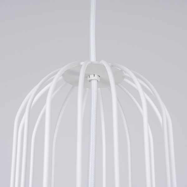 Lampa wisząca BRINA 3P biała zdjęcie 8