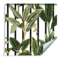 Tapeta Tropikalne Drzewka w Stylu Vintage