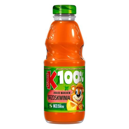Kubuś 100% Sok jabłko marchew brzoskwinia 300 ml na Arena.pl
