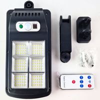 Lampka solarna LED 3 tryby czujnik ruchu zmierzch pilot IP65
