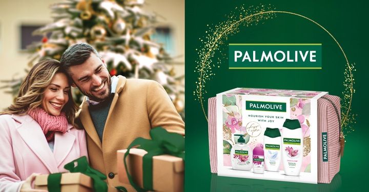 Palmolive Orchidea zestaw świąteczny (kosmetyczka+4 produkty pielęgnacyjne) zdjęcie 2