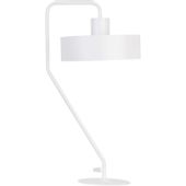 Stojąca LAMPA stołowa VASCO 50119 Sigma gabinetowa LAMPKA metalowa biała