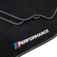Dywaniki welurowe LOGO do BMW 3 F30 od 2012 SEDAN