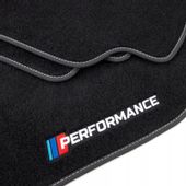 Dywaniki welurowe LOGO do BMW 3 F30 od 2012 SEDAN