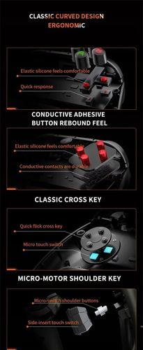 Bezprzewodowy Kontroler Pad Do Gier LENOVO S02 Czarny PC Android iOS Switch na Arena.pl