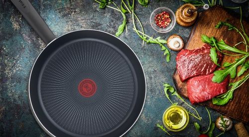 Patelnie TEFAL HARD TITANIUM 20 26cm 2 el gazowe na Arena.pl