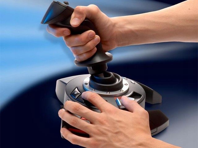 Joystick Lotniczy Thrustmaster Flight Stick PS3 PC zdjęcie 3
