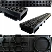 ODWODNIENIE LINIOWE GARAŻU ODPŁYW KANAŁ GRUBY RUSZT 100 cm 1 m KRATKA