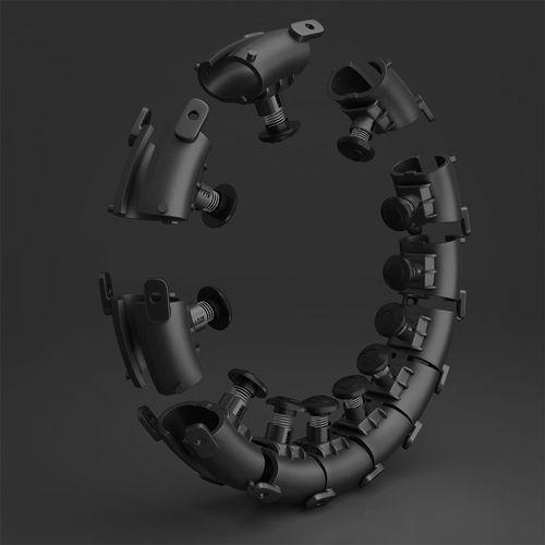 HULA HOP PLUS SIZE KOŁO ODCHUDZAJĄCE Z WYPUSTKAMI I OBCIĄŻNIKIEM HMS HHW12 na Arena.pl