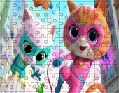 Puzzle Super Kotki