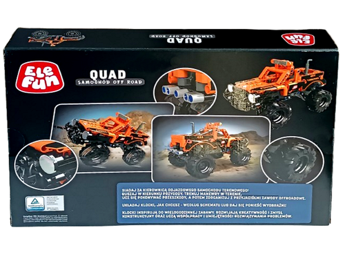 Klocki Elefun Quad - Samochód off Road C0909 na Arena.pl