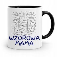 Kubek Czarny Prezent Dla Wzorowej Mamy Mamusi Z Nadrukiem Ze Zdjęciem