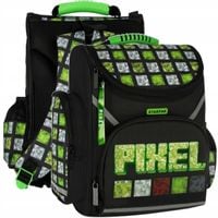 TORNISTER JEDNOKOMOROWY Pixel STARPAK zielony