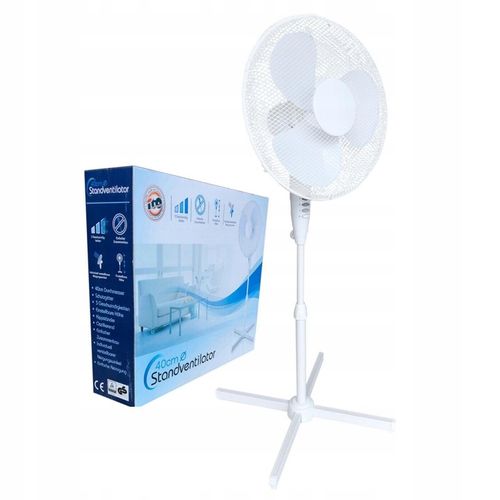 Wentylator podłogowy Ito 40CM Ventilator biały na Arena.pl