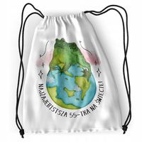 Plecak Urodziny 55 55Te Sportowy Szkolny Worek Z Nadrukiem Ze Zdjęciem