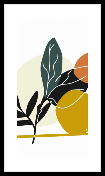 Plakat 50x100cm Elegancka Flora zdjęcie 3