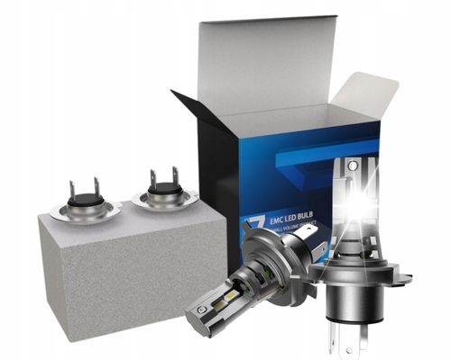 Żarówki LED H4 6500K 80W Mocne Białe Światło CANBUS Plug & Play na Arena.pl