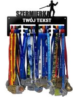 Wieszak na medale SZERMIERKA twoje imię dowolny tekst 318.1