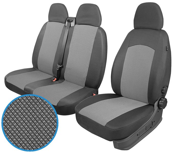 Pokrowce 3 osoby do Toyota Hiace 2004-2012 zdjęcie 1