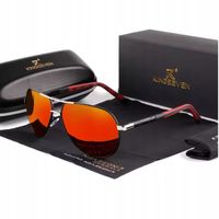 OKULARY POLARYZACYJNE MĘSKIE ALUMINIOWE UV400 NOWOŚĆ LATO 2025 + ETUI