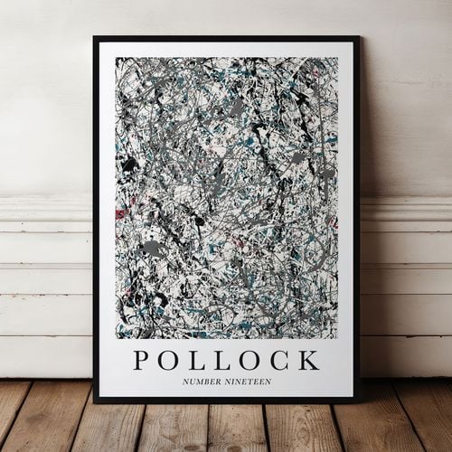 Plakat cyfrowy do wydruku Pollock na Arena.pl
