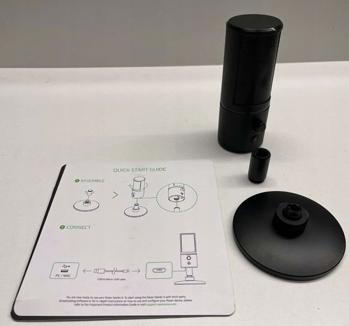 MIKROFON POJEMNOŚCIOWY DO KOMPUTERA USB RAZER SEIREN X STREAMING YOUTUBE na Arena.pl