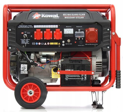 PROFESJONALNY AGREGAT PRĄDOTWÓRCZY 10,3kW EL-START AVR+ MIEDŹ STOJAN na Arena.pl
