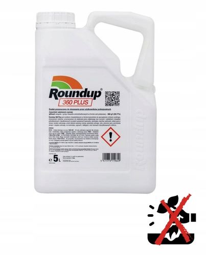 ŚRPDEK NA CHWASTY ROUNDUP 360 PLUS 5L na Arena.pl