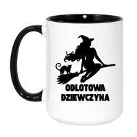 Duży Biało-Czarny 450 ml