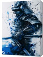 Obraz 50x70cm Samuraj w Błękicie