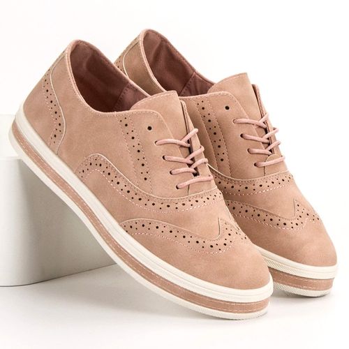 Pudrowe Półbuty r.40 na Arena.pl