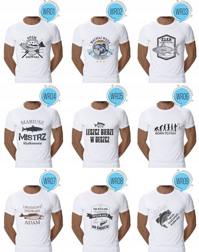 Koszulka z nadrukiem DLA DZIAŁKOWCA hobby hit na Arena.pl