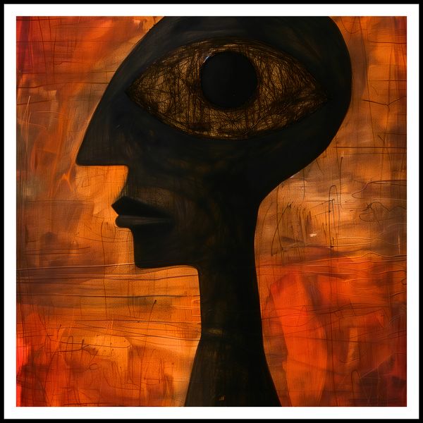 Plakat 100x100cm Głęboki Wgląd zdjęcie 3