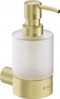 Ręczne dozownik do mydła naścienny Deante 200 ml żółty
