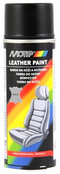 Lakier do Skóry Motip Leather Paint Czarny 200 ml zdjęcie 1