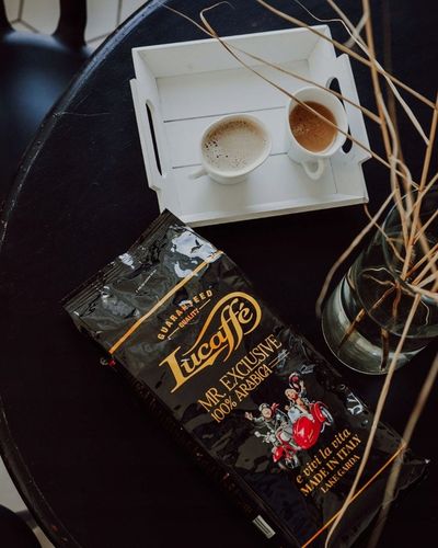 Kawa ziarnista LUCAFFE MR. EXCLUSIVE 1 kg | Włoska, 100% ziaren na Arena.pl