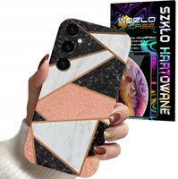 ETUI CASE DO SAMSUNG M15 5G - GEOMETRYCZNE WZORY DLA KOBIET PLECKI + SZKŁO