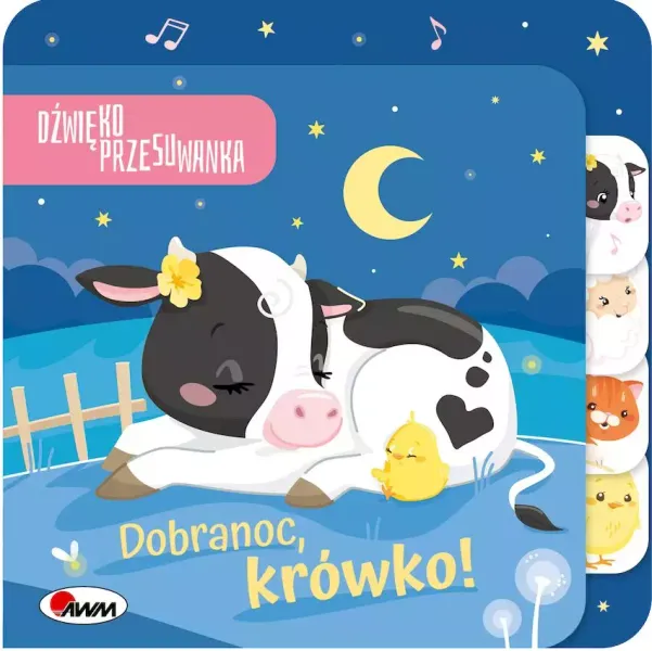Dźwiękoprzesuwanka. Dobranoc krówko zdjęcie 1
