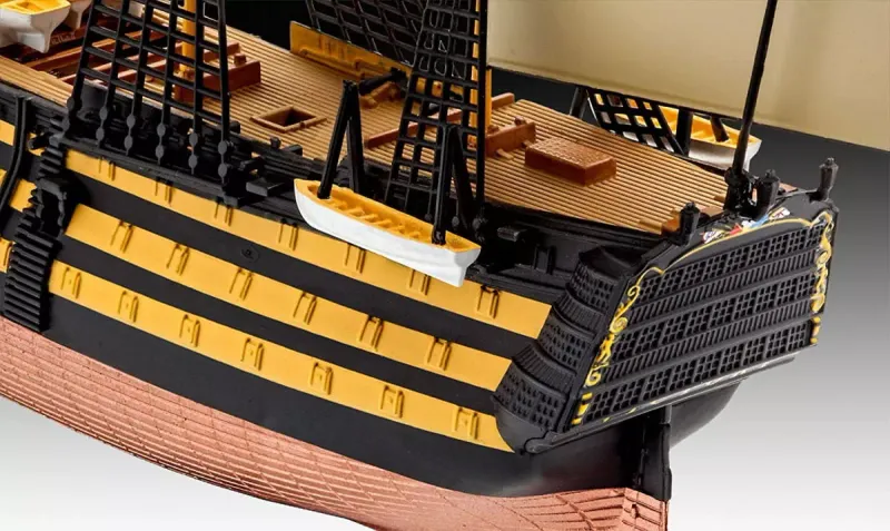 Model do sklejania. HMS Victory, 1:450 zdjęcie 7