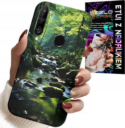 ETUI DO HUAWEI P30 LITE - LAS RZEKA STRUMIEŃ PRZYRODA WIDOKI na Arena.pl