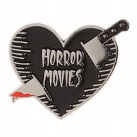 Spinka przypinka Horror Movies broszka pin gothic