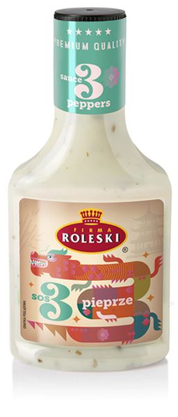 Roleski Sos 3 pieprze 305 g zdjęcie 1