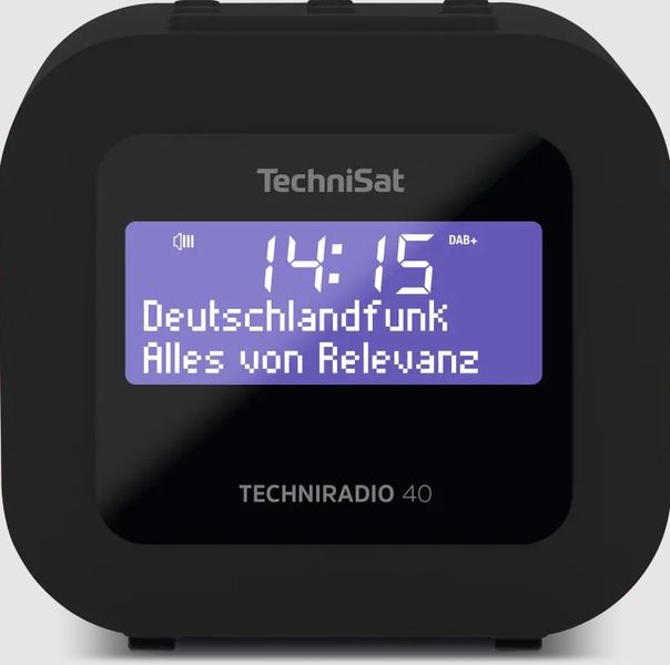 TECHNIRADIO 40 Kompaktowy radio-budzik DAB+/UKF zdjęcie 2