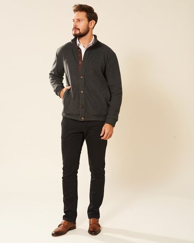 Sweter męski bawełniany antracyt Deville Rozmiar - M na Arena.pl