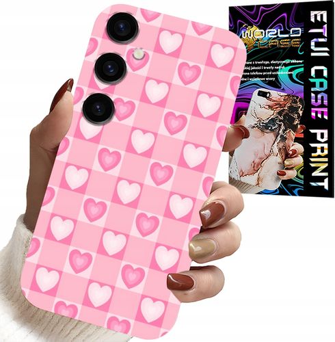 ETUI DO SAMSUNG GALAXY A13 5G - SERCA KRATKA RÓŻOWA OBUDOWA CASE + SZKŁO na Arena.pl