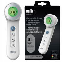 TERMOMETR BEZDOTYKOWY DLA DZIECI DO CZOŁA BRAUN BNT 400 WIELOFUNKCYJNY