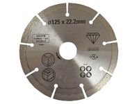 TARCZA DIAMENTOWA 125MM DO BETONU - S/STA38107